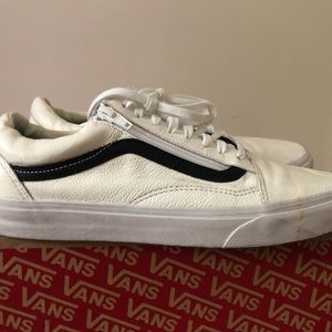 Vans Old Skool Leather Zippered